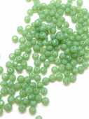 Рондели светло-зеленые, граненые 2,5 мм