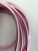 Светло-розовая канитель 1 и 1,25 мм