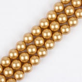 Crystal Vintage Gold Pearl