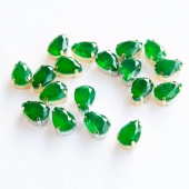 Drop Quartz Emerald