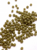 Рондели темно-зеленый оливковый 2,5 мм