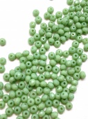 Рондели светло-зеленые, не прозрачные  2,5 мм