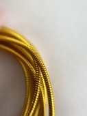 Желтое золото канитель 1 и 1,25 мм