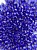 Бисер круглый 15/0 1446 Dyed Silver Lined Royal Purple